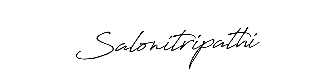 Make a beautiful signature design for name Salonitripathi. Use this online signature maker to create a handwritten signature for free. Salonitripathi signature style 7 images and pictures png