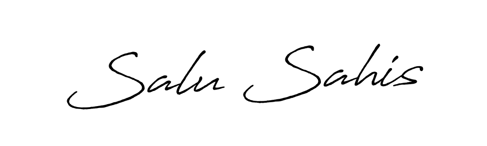 How to Draw Salu Sahis signature style? Antro_Vectra_Bolder is a latest design signature styles for name Salu Sahis. Salu Sahis signature style 7 images and pictures png