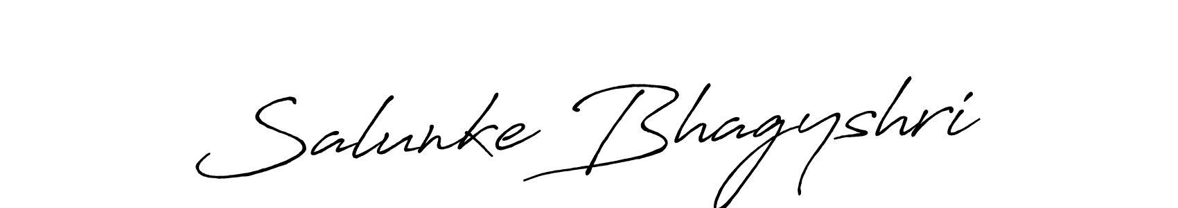 Make a beautiful signature design for name Salunke Bhagyshri. Use this online signature maker to create a handwritten signature for free. Salunke Bhagyshri signature style 7 images and pictures png