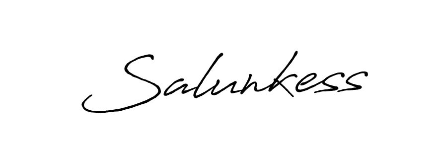 Also You can easily find your signature by using the search form. We will create Salunkess name handwritten signature images for you free of cost using Antro_Vectra_Bolder sign style. Salunkess signature style 7 images and pictures png