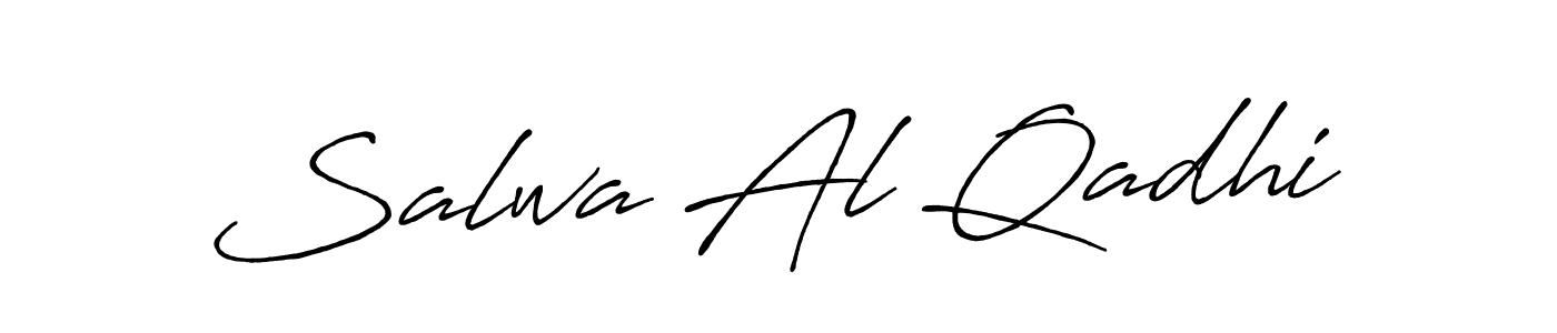 Make a beautiful signature design for name Salwa Al Qadhi. Use this online signature maker to create a handwritten signature for free. Salwa Al Qadhi signature style 7 images and pictures png