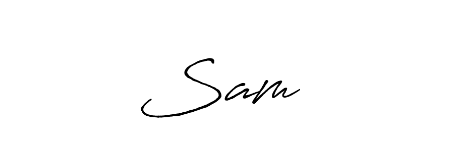 Create a beautiful signature design for name Sam❤️. With this signature (Antro_Vectra_Bolder) fonts, you can make a handwritten signature for free. Sam❤️ signature style 7 images and pictures png