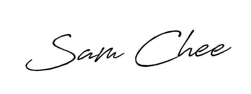How to Draw Sam Chee signature style? Antro_Vectra_Bolder is a latest design signature styles for name Sam Chee. Sam Chee signature style 7 images and pictures png