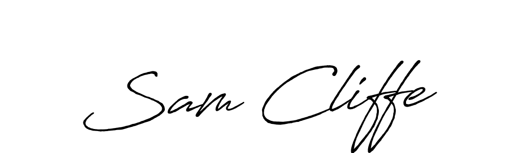 Make a short Sam Cliffe signature style. Manage your documents anywhere anytime using Antro_Vectra_Bolder. Create and add eSignatures, submit forms, share and send files easily. Sam Cliffe signature style 7 images and pictures png