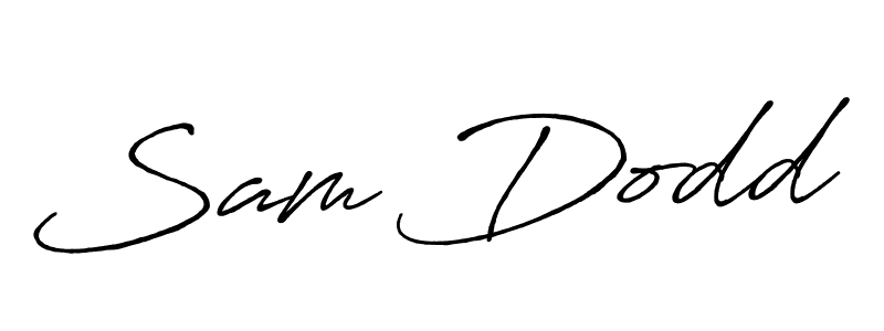 Similarly Antro_Vectra_Bolder is the best handwritten signature design. Signature creator online .You can use it as an online autograph creator for name Sam Dodd. Sam Dodd signature style 7 images and pictures png