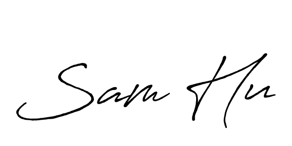 You can use this online signature creator to create a handwritten signature for the name Sam Hu. This is the best online autograph maker. Sam Hu signature style 7 images and pictures png