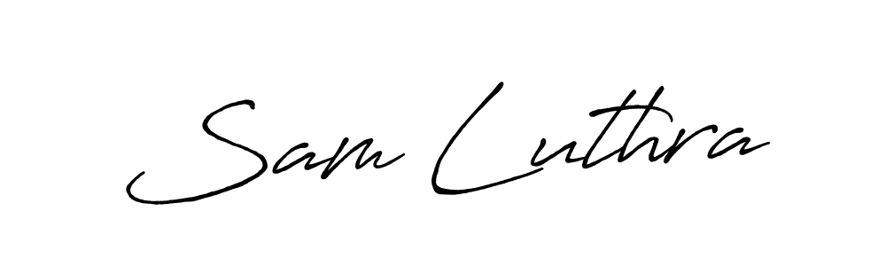 Here are the top 10 professional signature styles for the name Sam Luthra. These are the best autograph styles you can use for your name. Sam Luthra signature style 7 images and pictures png