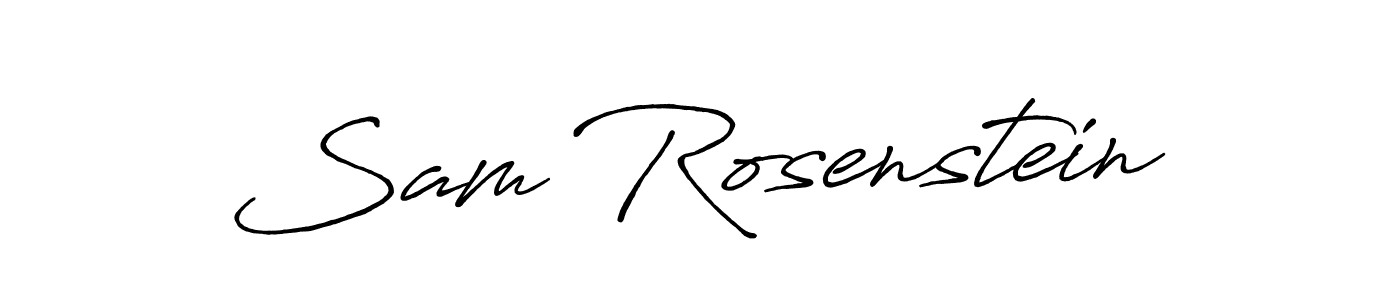 The best way (Antro_Vectra_Bolder) to make a short signature is to pick only two or three words in your name. The name Sam Rosenstein include a total of six letters. For converting this name. Sam Rosenstein signature style 7 images and pictures png