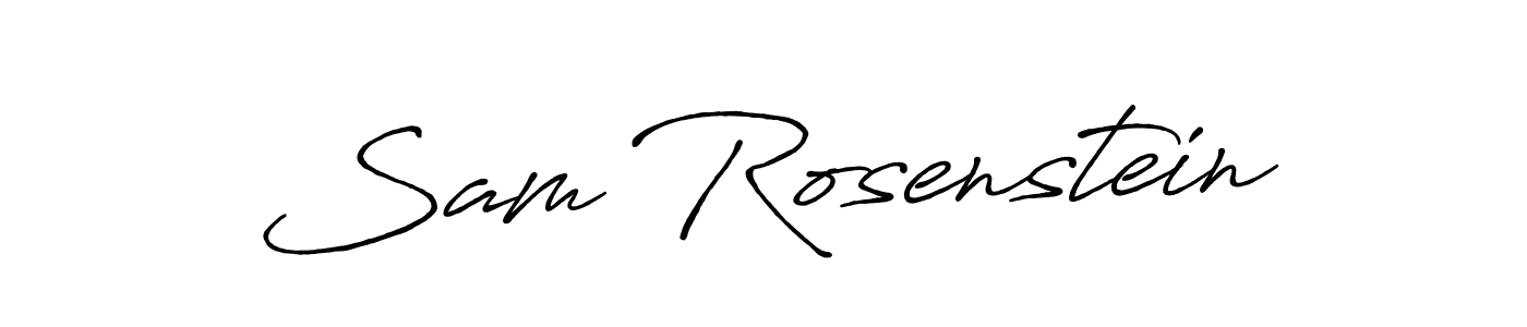 The best way (Antro_Vectra_Bolder) to make a short signature is to pick only two or three words in your name. The name Sam Rosenstein include a total of six letters. For converting this name. Sam Rosenstein signature style 7 images and pictures png