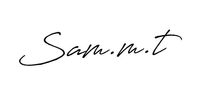 See photos of Sam.m.t official signature by Spectra . Check more albums & portfolios. Read reviews & check more about Antro_Vectra_Bolder font. Sam.m.t signature style 7 images and pictures png