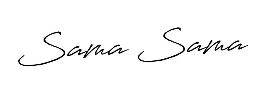 You should practise on your own different ways (Antro_Vectra_Bolder) to write your name (Sama Sama) in signature. don't let someone else do it for you. Sama Sama signature style 7 images and pictures png