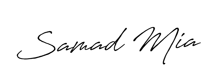 Design your own signature with our free online signature maker. With this signature software, you can create a handwritten (Antro_Vectra_Bolder) signature for name Samad Mia. Samad Mia signature style 7 images and pictures png