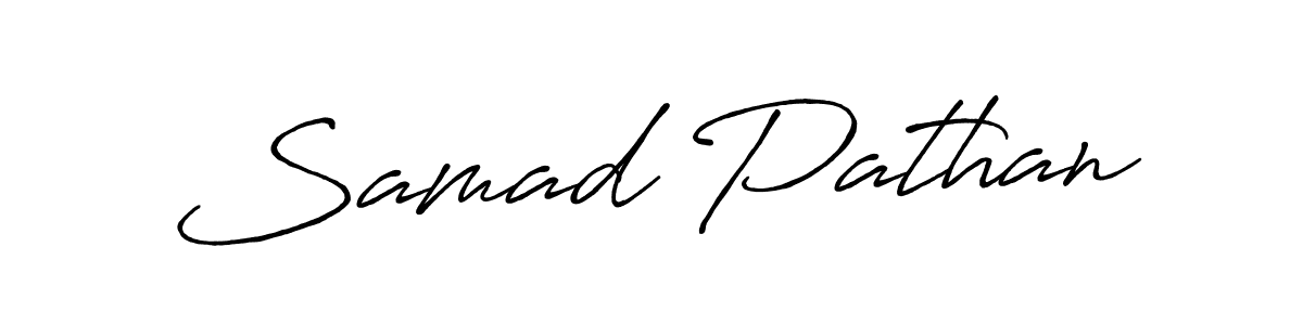 Antro_Vectra_Bolder is a professional signature style that is perfect for those who want to add a touch of class to their signature. It is also a great choice for those who want to make their signature more unique. Get Samad Pathan name to fancy signature for free. Samad Pathan signature style 7 images and pictures png
