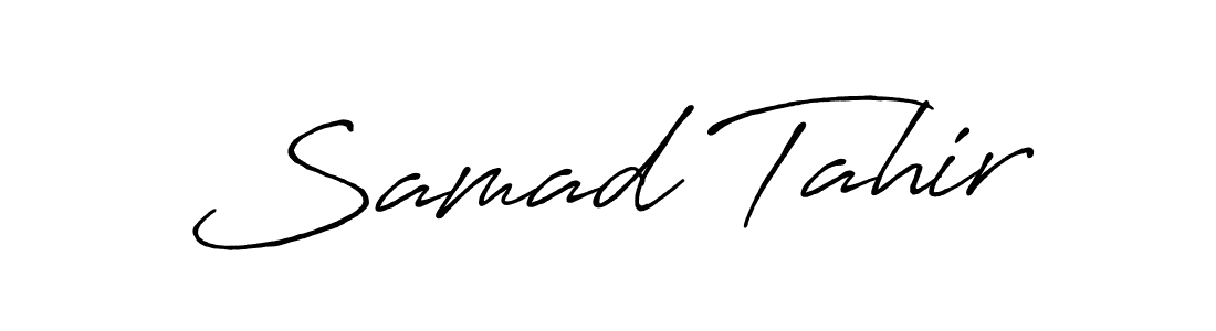 if you are searching for the best signature style for your name Samad Tahir. so please give up your signature search. here we have designed multiple signature styles  using Antro_Vectra_Bolder. Samad Tahir signature style 7 images and pictures png