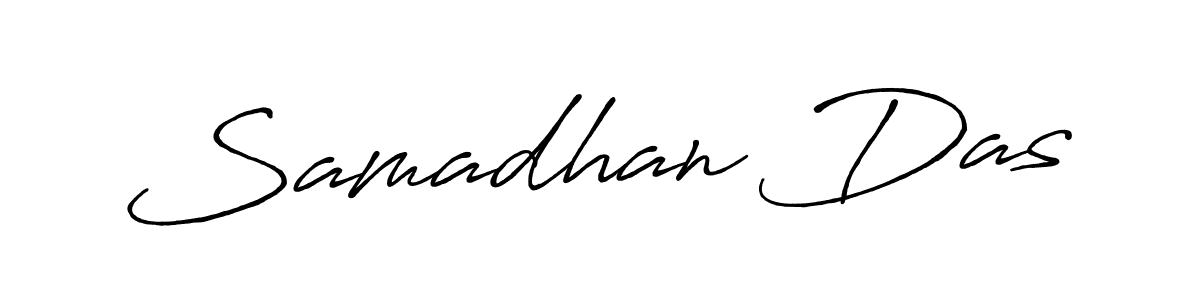 Also we have Samadhan Das name is the best signature style. Create professional handwritten signature collection using Antro_Vectra_Bolder autograph style. Samadhan Das signature style 7 images and pictures png