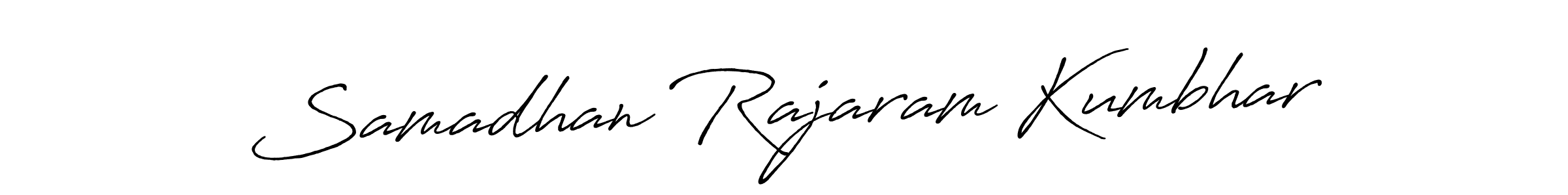 Also we have Samadhan Rajaram Kumbhar name is the best signature style. Create professional handwritten signature collection using Antro_Vectra_Bolder autograph style. Samadhan Rajaram Kumbhar signature style 7 images and pictures png