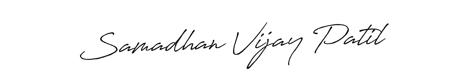 Once you've used our free online signature maker to create your best signature Antro_Vectra_Bolder style, it's time to enjoy all of the benefits that Samadhan Vijay Patil name signing documents. Samadhan Vijay Patil signature style 7 images and pictures png