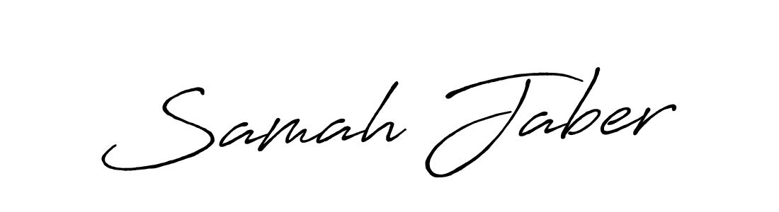 Make a beautiful signature design for name Samah Jaber. Use this online signature maker to create a handwritten signature for free. Samah Jaber signature style 7 images and pictures png