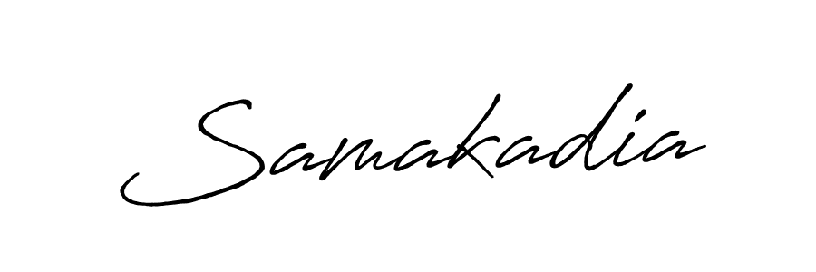Also we have Samakadia name is the best signature style. Create professional handwritten signature collection using Antro_Vectra_Bolder autograph style. Samakadia signature style 7 images and pictures png