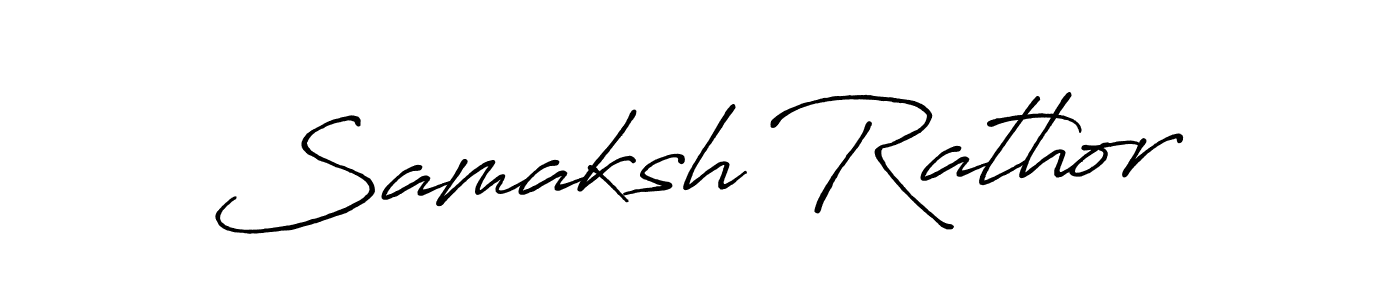 You can use this online signature creator to create a handwritten signature for the name Samaksh Rathor. This is the best online autograph maker. Samaksh Rathor signature style 7 images and pictures png