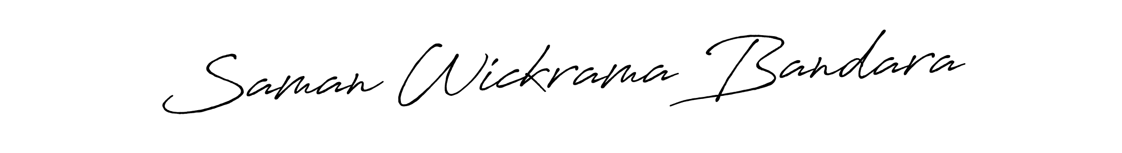 How to Draw Saman Wickrama Bandara signature style? Antro_Vectra_Bolder is a latest design signature styles for name Saman Wickrama Bandara. Saman Wickrama Bandara signature style 7 images and pictures png