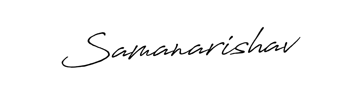 It looks lik you need a new signature style for name Samanarishav. Design unique handwritten (Antro_Vectra_Bolder) signature with our free signature maker in just a few clicks. Samanarishav signature style 7 images and pictures png