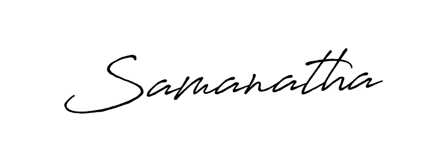 It looks lik you need a new signature style for name Samanatha. Design unique handwritten (Antro_Vectra_Bolder) signature with our free signature maker in just a few clicks. Samanatha signature style 7 images and pictures png