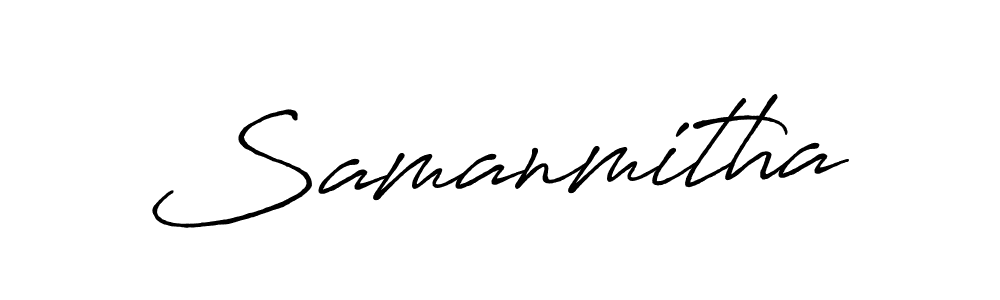 Similarly Antro_Vectra_Bolder is the best handwritten signature design. Signature creator online .You can use it as an online autograph creator for name Samanmitha. Samanmitha signature style 7 images and pictures png