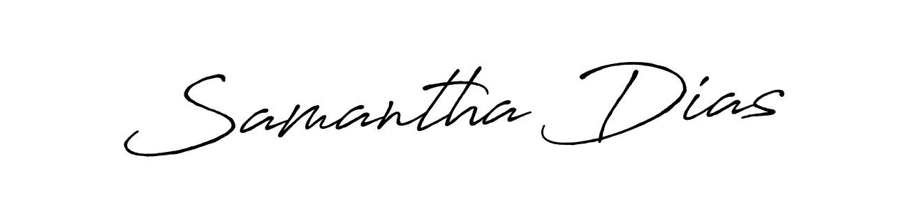 Design your own signature with our free online signature maker. With this signature software, you can create a handwritten (Antro_Vectra_Bolder) signature for name Samantha Dias. Samantha Dias signature style 7 images and pictures png