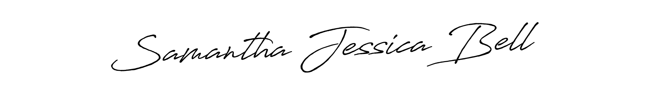 Also You can easily find your signature by using the search form. We will create Samantha Jessica Bell name handwritten signature images for you free of cost using Antro_Vectra_Bolder sign style. Samantha Jessica Bell signature style 7 images and pictures png