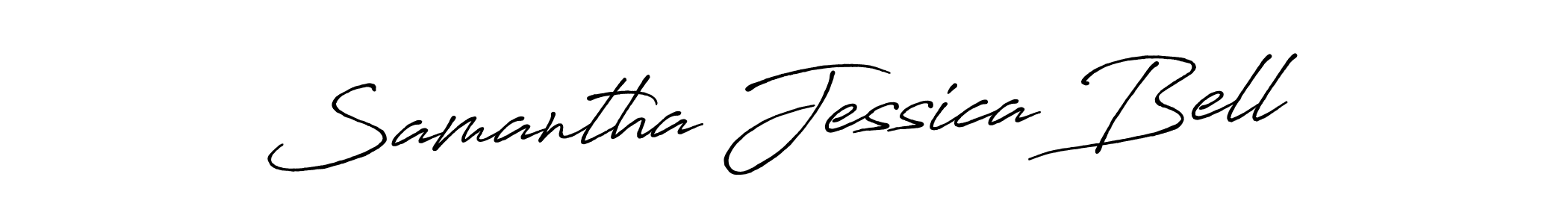 Use a signature maker to create a handwritten signature online. With this signature software, you can design (Antro_Vectra_Bolder) your own signature for name Samantha Jessica Bell. Samantha Jessica Bell signature style 7 images and pictures png