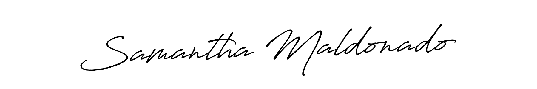 You should practise on your own different ways (Antro_Vectra_Bolder) to write your name (Samantha Maldonado) in signature. don't let someone else do it for you. Samantha Maldonado signature style 7 images and pictures png