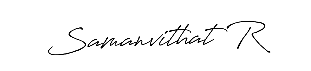 Best and Professional Signature Style for Samanvithat R. Antro_Vectra_Bolder Best Signature Style Collection. Samanvithat R signature style 7 images and pictures png