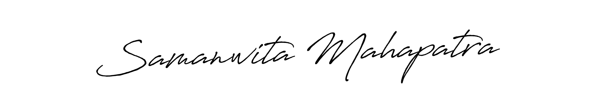 Samanwita Mahapatra stylish signature style. Best Handwritten Sign (Antro_Vectra_Bolder) for my name. Handwritten Signature Collection Ideas for my name Samanwita Mahapatra. Samanwita Mahapatra signature style 7 images and pictures png