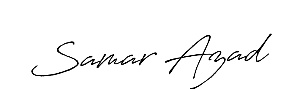 This is the best signature style for the Samar Azad name. Also you like these signature font (Antro_Vectra_Bolder). Mix name signature. Samar Azad signature style 7 images and pictures png