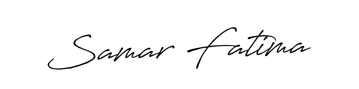 Make a short Samar Fatima signature style. Manage your documents anywhere anytime using Antro_Vectra_Bolder. Create and add eSignatures, submit forms, share and send files easily. Samar Fatima signature style 7 images and pictures png