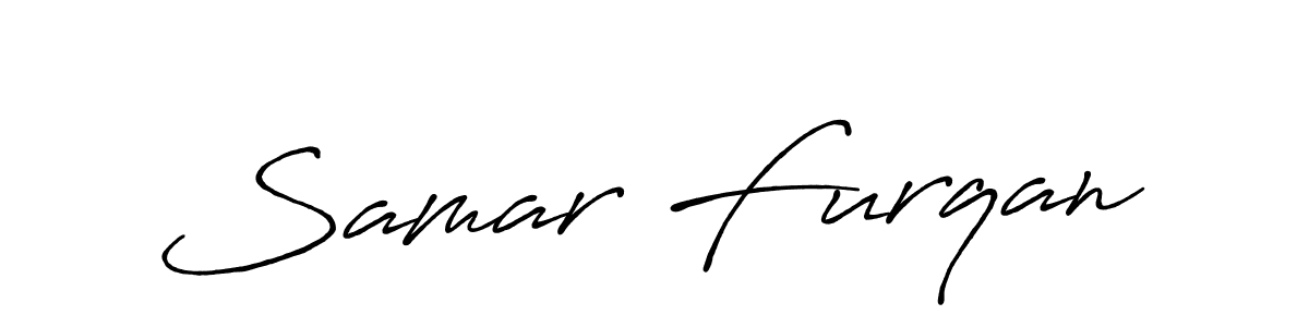 Once you've used our free online signature maker to create your best signature Antro_Vectra_Bolder style, it's time to enjoy all of the benefits that Samar Furqan name signing documents. Samar Furqan signature style 7 images and pictures png