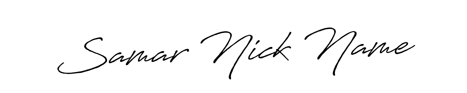 Here are the top 10 professional signature styles for the name Samar Nick Name. These are the best autograph styles you can use for your name. Samar Nick Name signature style 7 images and pictures png