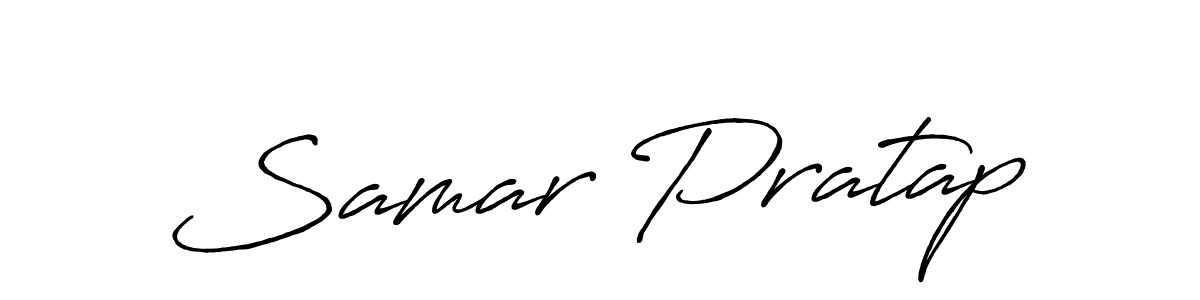 Similarly Antro_Vectra_Bolder is the best handwritten signature design. Signature creator online .You can use it as an online autograph creator for name Samar Pratap. Samar Pratap signature style 7 images and pictures png
