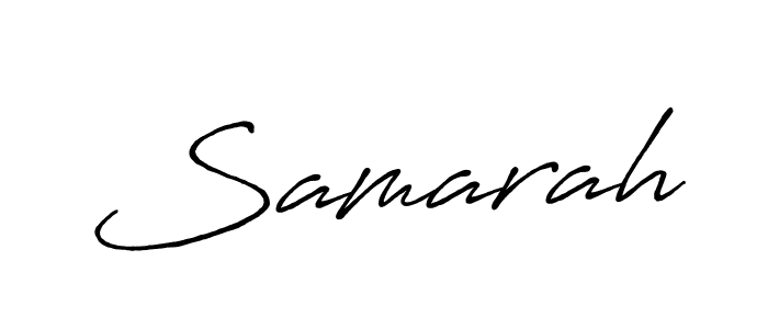 How to make Samarah signature? Antro_Vectra_Bolder is a professional autograph style. Create handwritten signature for Samarah name. Samarah signature style 7 images and pictures png