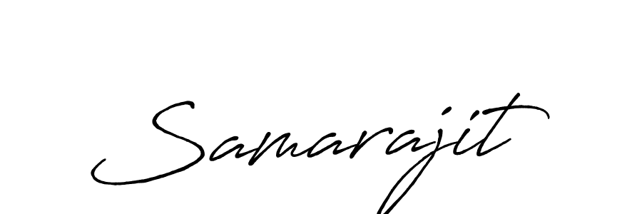 Also we have Samarajit name is the best signature style. Create professional handwritten signature collection using Antro_Vectra_Bolder autograph style. Samarajit signature style 7 images and pictures png