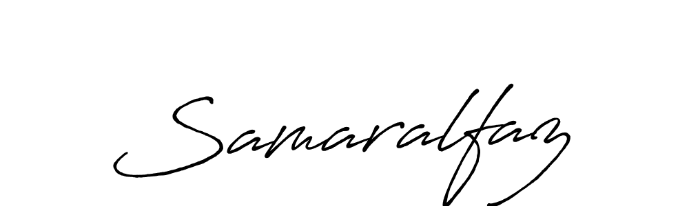 if you are searching for the best signature style for your name Samaralfaz. so please give up your signature search. here we have designed multiple signature styles  using Antro_Vectra_Bolder. Samaralfaz signature style 7 images and pictures png