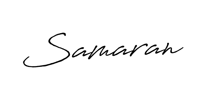 Design your own signature with our free online signature maker. With this signature software, you can create a handwritten (Antro_Vectra_Bolder) signature for name Samaran. Samaran signature style 7 images and pictures png