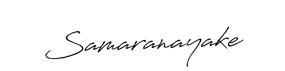 Use a signature maker to create a handwritten signature online. With this signature software, you can design (Antro_Vectra_Bolder) your own signature for name Samaranayake. Samaranayake signature style 7 images and pictures png