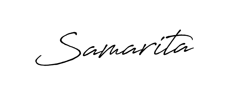 Make a beautiful signature design for name Samarita. With this signature (Antro_Vectra_Bolder) style, you can create a handwritten signature for free. Samarita signature style 7 images and pictures png