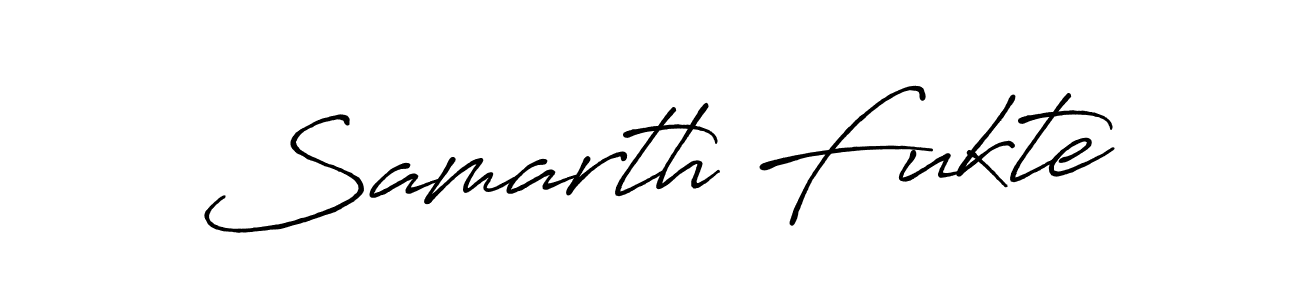 It looks lik you need a new signature style for name Samarth Fukte. Design unique handwritten (Antro_Vectra_Bolder) signature with our free signature maker in just a few clicks. Samarth Fukte signature style 7 images and pictures png