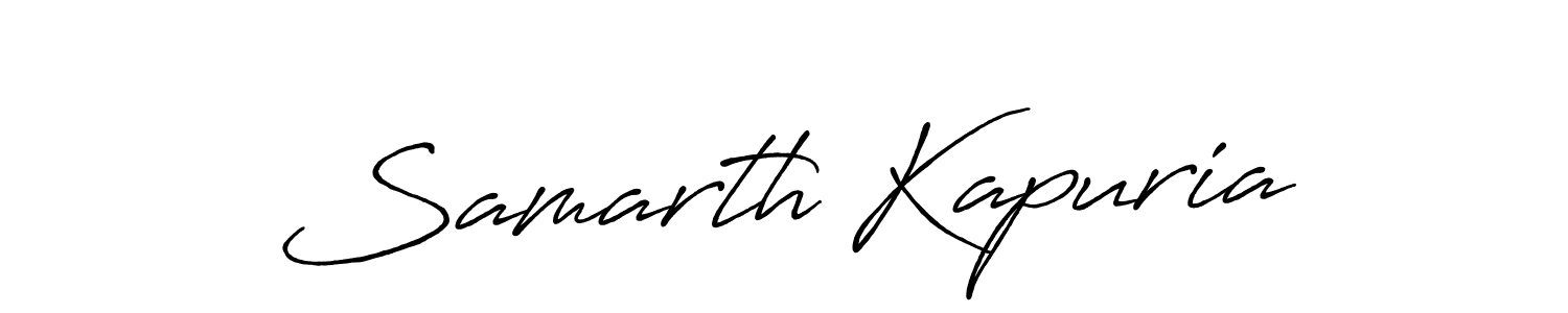 Make a beautiful signature design for name Samarth Kapuria. Use this online signature maker to create a handwritten signature for free. Samarth Kapuria signature style 7 images and pictures png