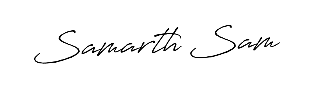 Once you've used our free online signature maker to create your best signature Antro_Vectra_Bolder style, it's time to enjoy all of the benefits that Samarth Sam name signing documents. Samarth Sam signature style 7 images and pictures png