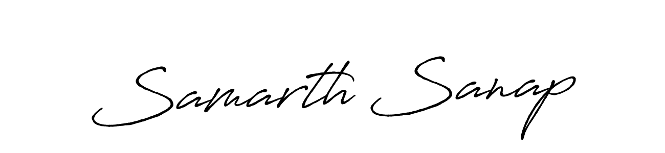 It looks lik you need a new signature style for name Samarth Sanap. Design unique handwritten (Antro_Vectra_Bolder) signature with our free signature maker in just a few clicks. Samarth Sanap signature style 7 images and pictures png