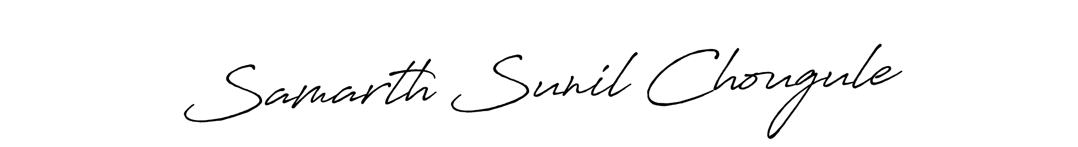 Once you've used our free online signature maker to create your best signature Antro_Vectra_Bolder style, it's time to enjoy all of the benefits that Samarth Sunil Chougule name signing documents. Samarth Sunil Chougule signature style 7 images and pictures png